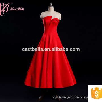 CZ1711 Alibaba Dernières conceptions Royal Red Robe de mariée Robe de mariée 2017